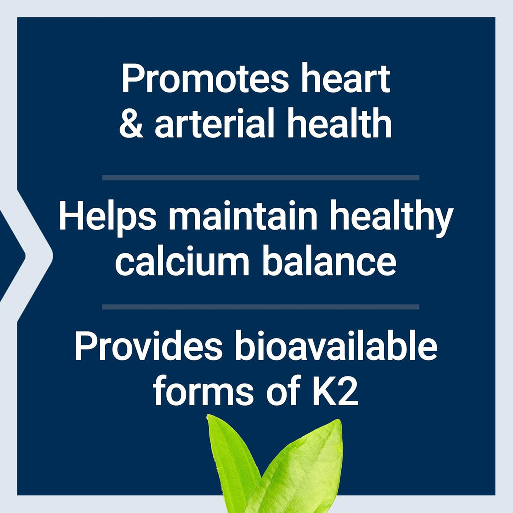 Life Extension Super K - Complejo de Vitamina K1 y K2, 2000 mcg K1 y 1180 mcg K2, 90 Cápsulas Blandas