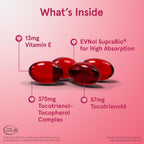 Jarrow Formulas Toco-Sorb – Complejo de Vitamina E y Tocotrienoles, Alta Absorción, 60 Cápsulas