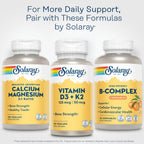 SOLARAY Chewable B-Complex Orange Flavor - 50 Tablets