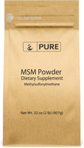 MSM (Metilsulfonilmetano) en Polvo Puro - 2 Libras (907 g) - Suplemento de Azufre Natural