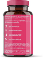 Biotina Orgánica Vegetal 5000 mcg - 60 Cápsulas - SolaGarden Naturals