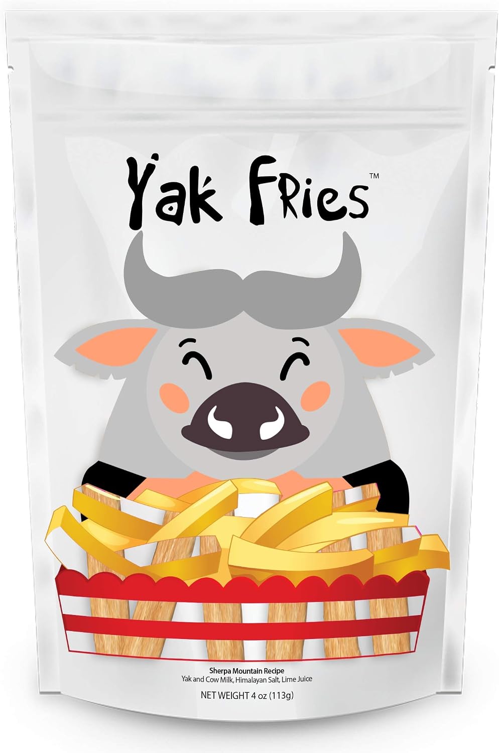 Yak Gold Fries 113g - Golosina de entrenamiento Himalaya saludable para perros