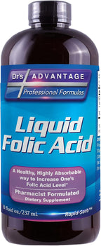 Ácido Fólico Líquido 800 mcg, 237 ml