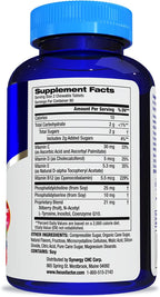 Focus Factor Kids Extra Strength – 120 Comprimidos Masticables