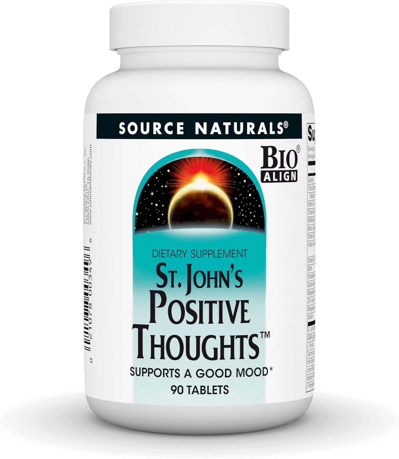 Source Naturals St. John's Positive Thoughts - 90 Comprimidos