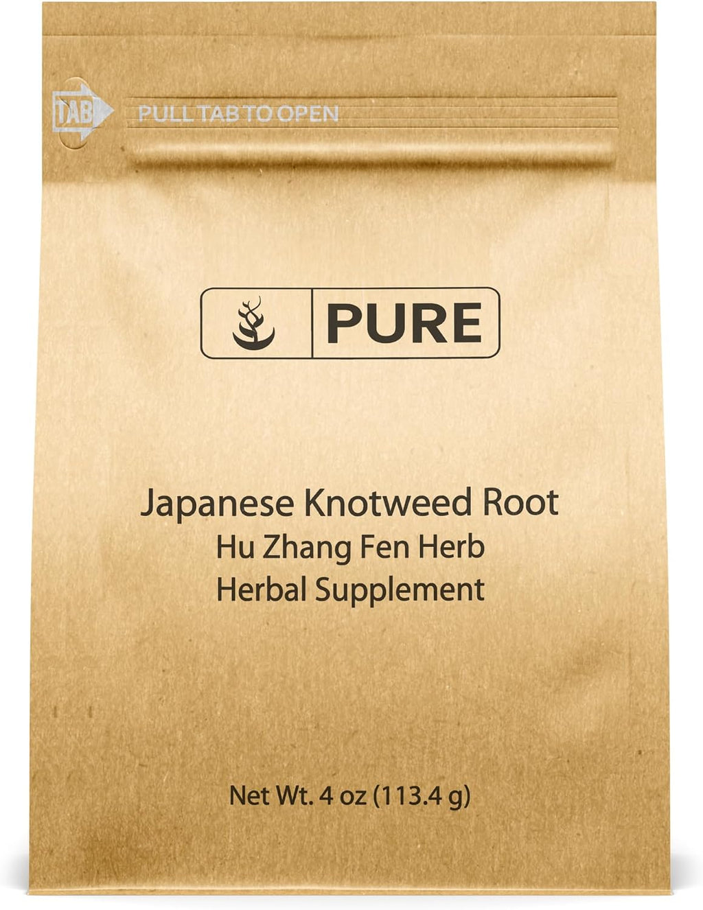 Pure Original Ingredients Japanese Knotweed (4 oz) - Polvo de Fallopia japonica, Suplemento Tradicional Sin Gluten