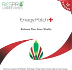 Natural Energy Patch with Guarana & CoQ10 by Respro Labs - Sustained Release, 10 Patches