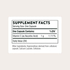 THORNE - Vitamina C 1.000 mg - 60 Cápsulas