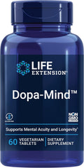 Life Extension Dopa-Mind - Suplemento para el apoyo de la dopamina, 60 comprimidos