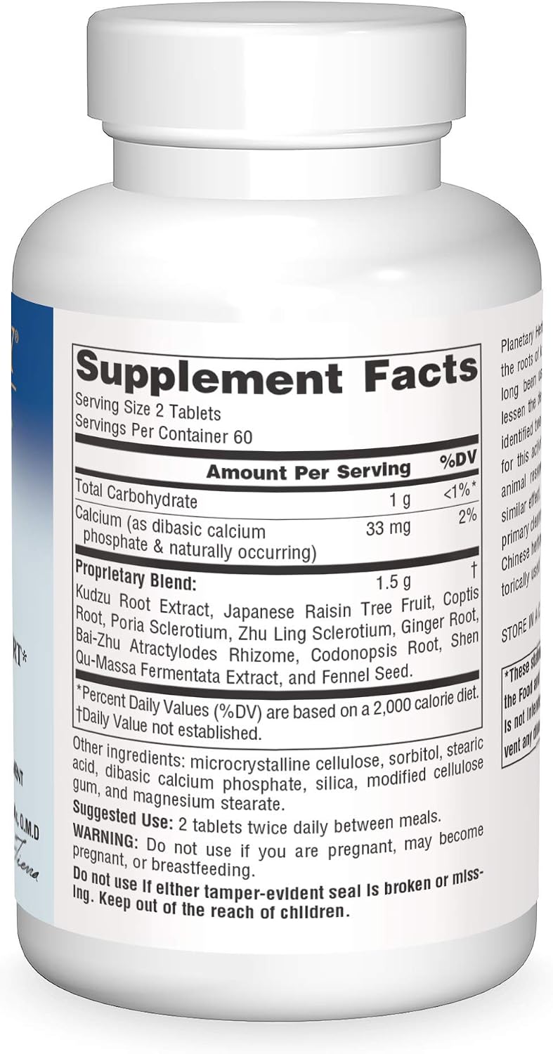 Planetary Herbals Kudzu Recovery 750 mg - 120 Comprimidos