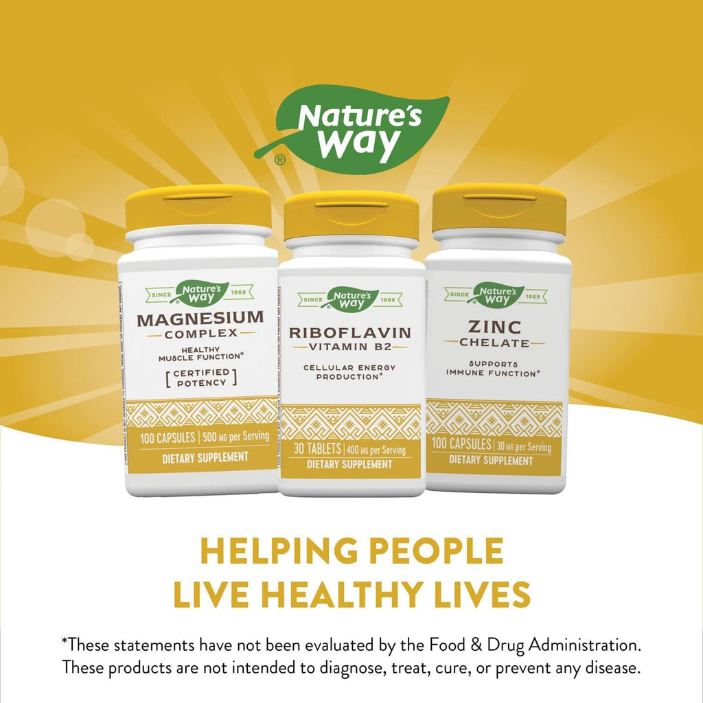 Enzymatic Therapy Riboflavina Vitamina B2, 400 mg por porción