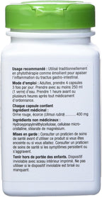 Nature's Way Slippery Elm Bark, 1.600 mg por dosis, 200 Cápsulas Vegetarianas (2 Paquetes de 100)
