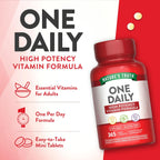 Nature's Truth Multivitamínico Diario para Hombres y Mujeres | 365 Comprimidos Mini | Sin Gluten y Non-GMO