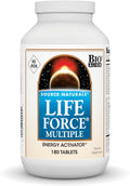 Source Naturals Life Force Multiple, Sin Hierro, Activador de Energía - 180 Comprimidos