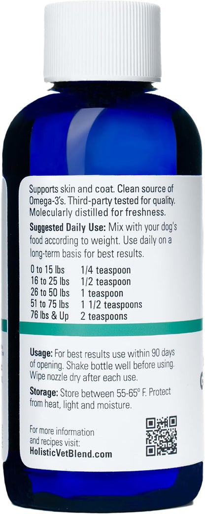 Holistic Vet Blend Green Omega-3 Oil - – Movilidad articular: Estos ácidos grasos poseen propiedades que pueden – Image 2