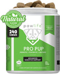 Probióticos para Perros Pawlife - 240 Masticables Sabor Calabaza