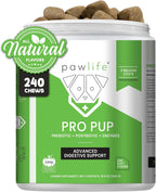 Probióticos para Perros Pawlife - 240 Masticables Sabor Calabaza