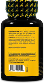 Primaforce Sulfato de Agmatina 500 mg, 90 Cápsulas - Suplemento No-GMO, Sin Gluten