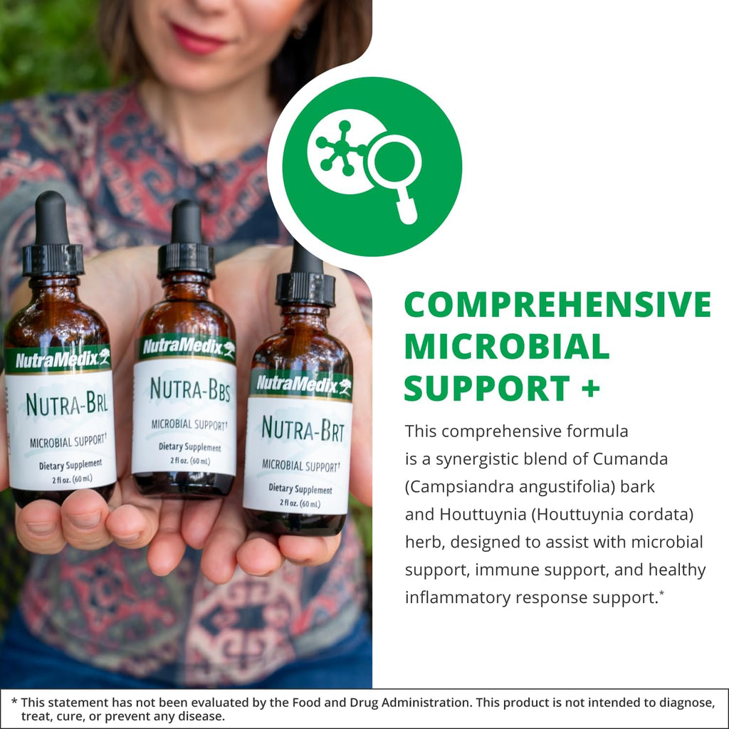 Nutramedix Nutra BRT - Suplemento Herbal Líquido para el Apoyo Inmunológico y Digestivo (60 ml)