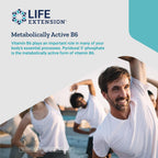 Life Extension Piridoxal 5'-Fosfato - Vitamina B6 Activa 100 mg - 60 Cápsulas Vegetarianas