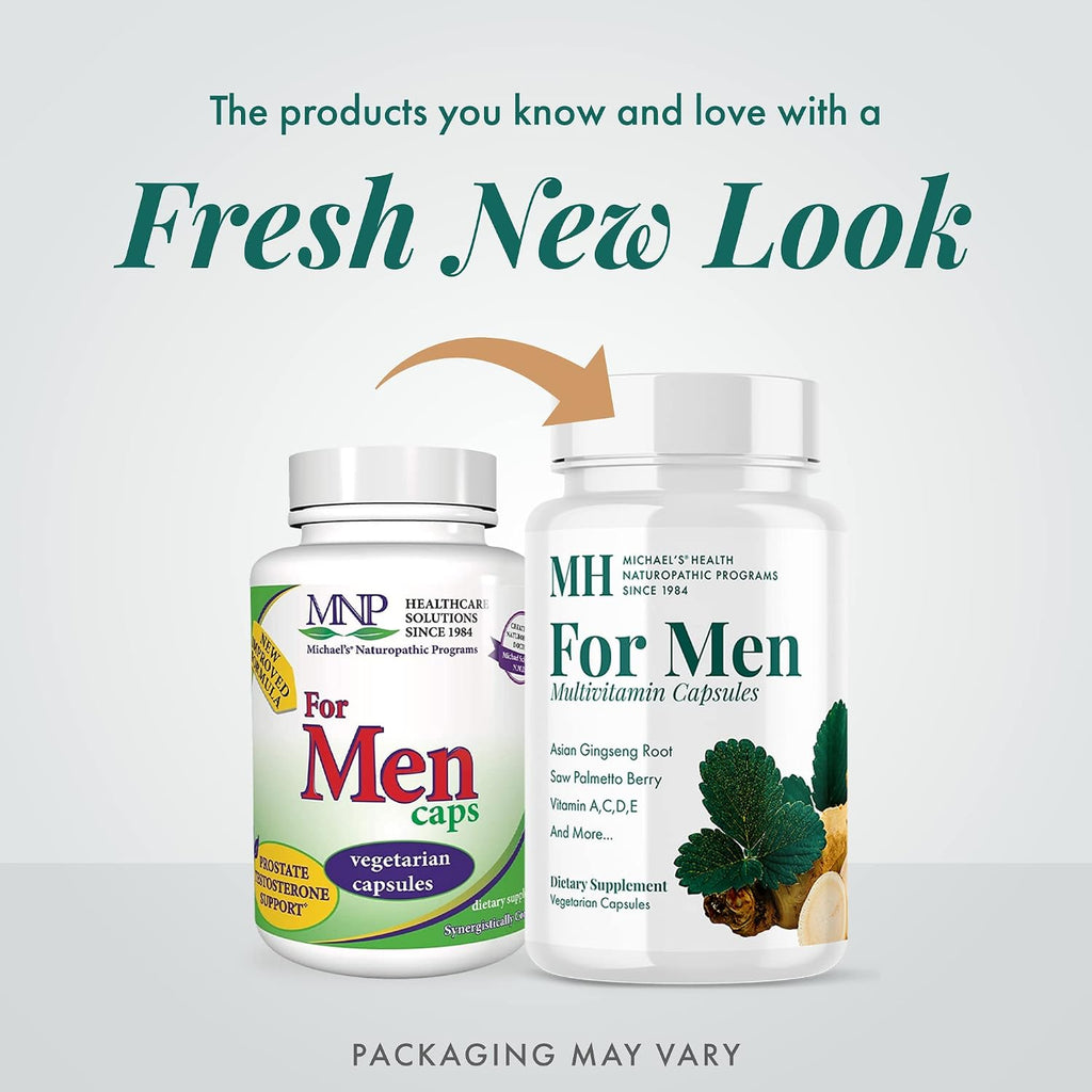 Michael's Naturopathic Programs For Men - Multivitamínico para Hombres - 90 Cápsulas Vegetales