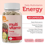 Zahler Multivitamínico Diario para Mujeres y Hombres con Hierro y Energía (60 Cápsulas)