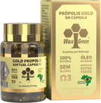 Cápsulas de Propóleo Wax Green Bee N91 Gold 500 mg - 6 Botellas de 90 Cápsulas