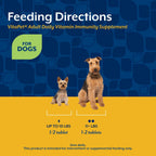 NaturVet Vita Pet Adult Plus Breath Aid - Comprimidos masticables de liberación prolongada para perros - 365 unidades
