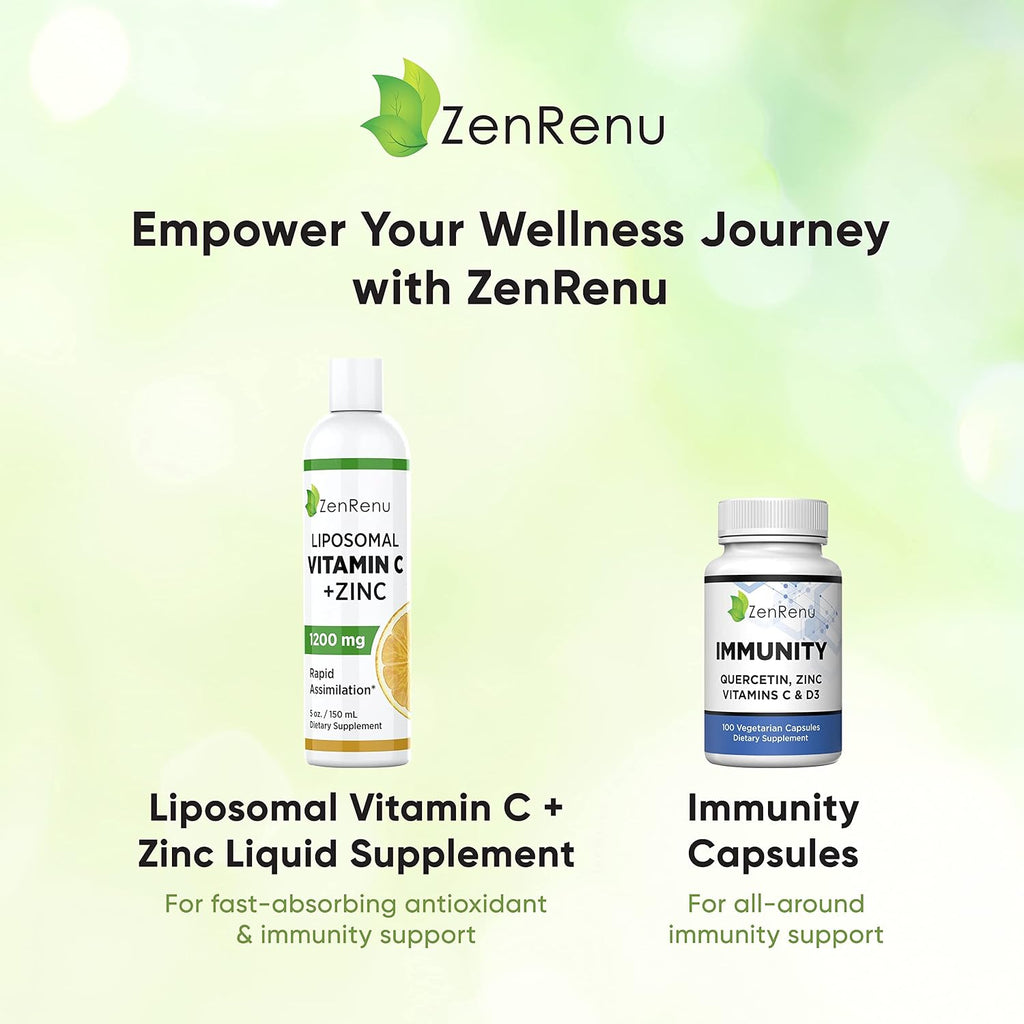 Zenrenu Bebida Liposomal de Vitamina C y Zinc (150 ml)