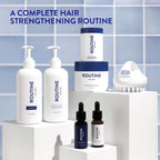 Routine Wellness Suplemento Capilar con Biotina, 180 Cápsulas (3 Envases)