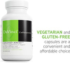 DAVINCI Labs Candid-Away - Digestive and Immune Support with Enzymes, Calcium & Magnesium - 90 Vegetarian Capsules