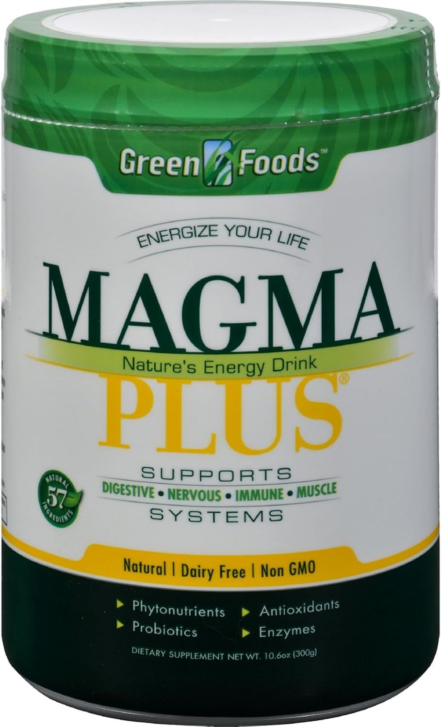Green Foods - Magma Plus,10.6oz powder