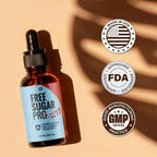 Free Sugar Pro Drops - Suplemento Líquido Natural, Fórmula Avanzada (180 ml)