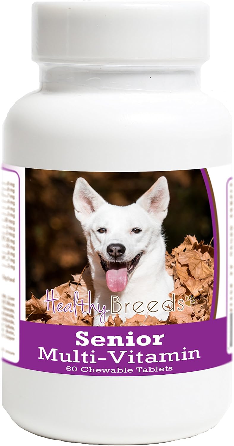 Healthy Breeds Multivitamínico Senior para Perros Canaan - 60 Comprimidos