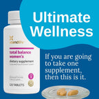 Xtendlife Total Balance Women's Multivitamin - 77 Bioactive Nutrients - 30 Day Supply