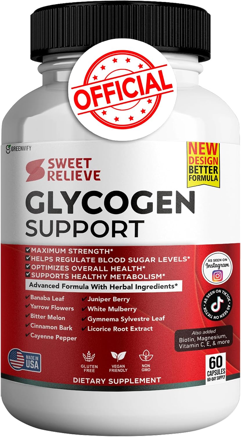 Sweet Relieve Glyco Optimizer - 60 Cápsulas