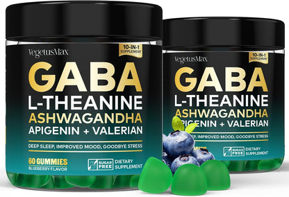 Gominolas GABA 500mg con L-Teanina, Ashwagandha y Magnesio – 60 Gominolas – Image 9