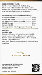Natural NZ MBP New Zealand Goatstrum - 200 Comprimidos (Pack de 3)