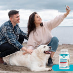 Wanderfound Pets Ultimate Cranberry – Apoyo para la vejiga e infecciones urinarias en perros – 90 comprimidos masticables sabor bacon e hígado