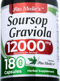FITO MEDIC'S Lab | Soursop Supplement | Graviola | 180 Cápsulas