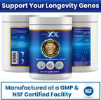 Genex Formulas - NMN Puro en Polvo 100g - Disolución Instantánea