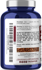 NusaPure Pygeum Bark Cápsulas, 450 mg, 180 Cápsulas Vegetales (No-GMO, Vegano)