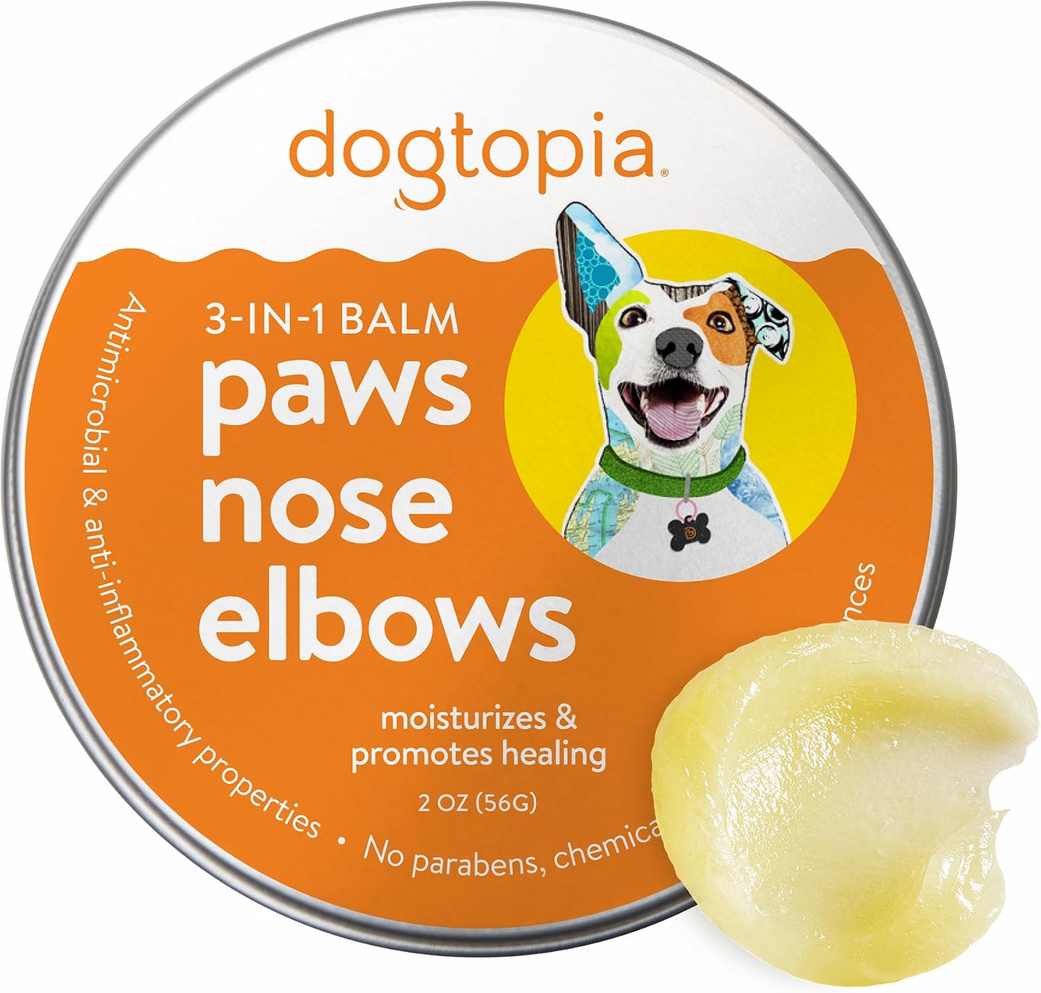 Dogtopia Bálsamo 3-en-1 para Mascotas 57g