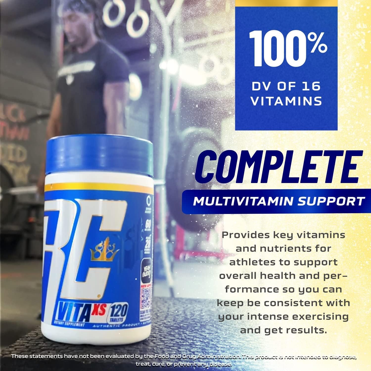 Ronnie Coleman Signature Series Vita XS Multivitamin - 120 comprimidos