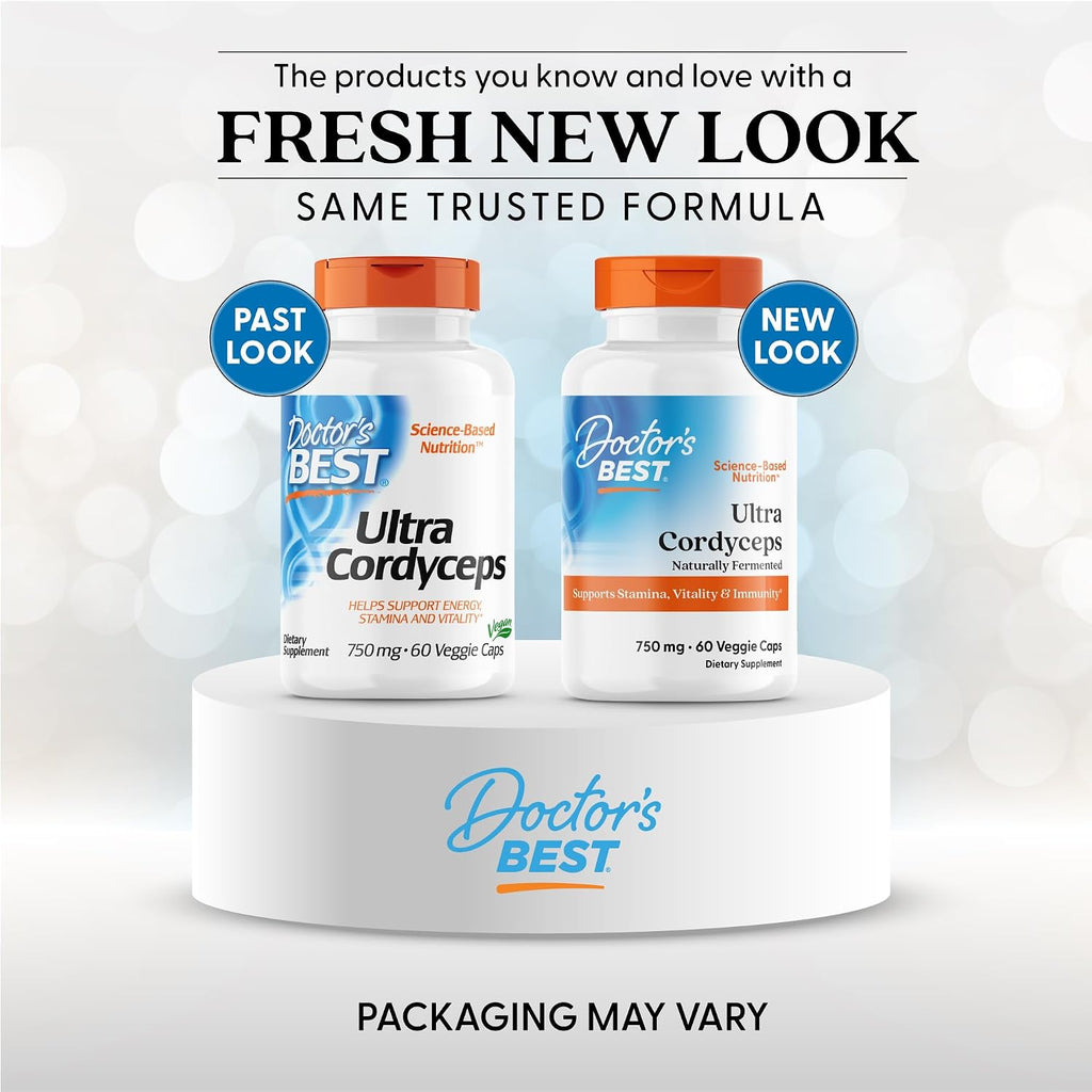 Doctor's Best Ultra Cordyceps - 60 Vegan Capsules