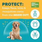 Only Natural Pet EasyDefense Barrier Bites Mordiscos Blandos para Perros - 90 unidades