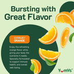 YUM-V'S Gominolas de Vitamina C para Adultos - 250 mg - Sabor Naranja - 100 Gominolas