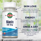 KAL Niacina 50 mg, 200 comprimidos