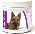 Healthy Breeds Multivitamínico para Perros Pastor Alemán - Bocadillos Blandos (60 unidades)