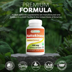 Best Naturals Nattokinase, 2000 FU, 100 mg, 90 Cápsulas Vegetarianas